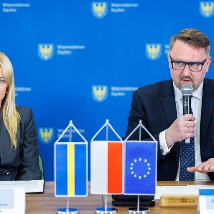 Podpisanie porozumienia dot. realizacji Zintegrowanych Inwestycji Terytorialnych. fot. Andrzej Grygiel / UMWS