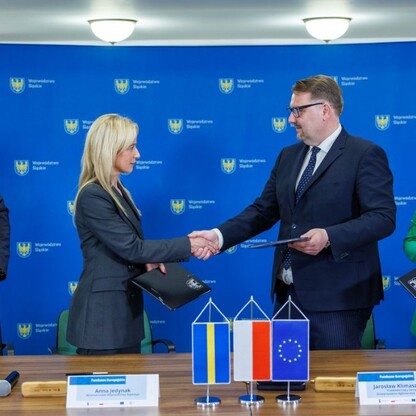 Podpisanie porozumienia dot. realizacji Zintegrowanych Inwestycji Terytorialnych. fot. Andrzej Grygiel / UMWS