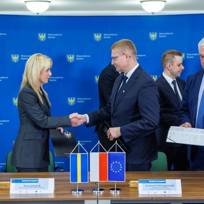Podpisanie porozumienia dot. realizacji Zintegrowanych Inwestycji Terytorialnych. fot. Andrzej Grygiel / UMWS