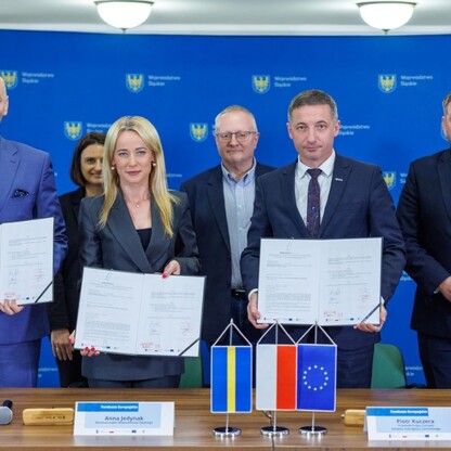 Podpisanie porozumienia dot. realizacji Zintegrowanych Inwestycji Terytorialnych. fot. Andrzej Grygiel / UMWS