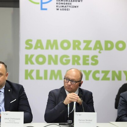 II Samorządowy Kongres Klimatyczny w Łodzi. fot. Andrzej Grygiel / UMWS