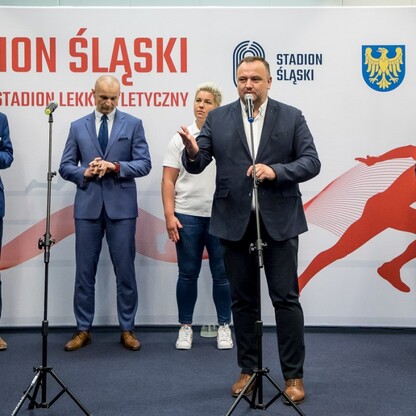 Wystawa „Królowa Sportu na Śląskim – wielkie wydarzenia lekkoatletyczne” . fot. Tomasz Żak / UMWS