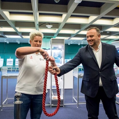 Wystawa „Królowa Sportu na Śląskim – wielkie wydarzenia lekkoatletyczne” . fot. Tomasz Żak / UMWS