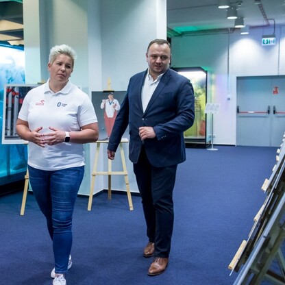 Wystawa „Królowa Sportu na Śląskim – wielkie wydarzenia lekkoatletyczne” . fot. Tomasz Żak / UMWS