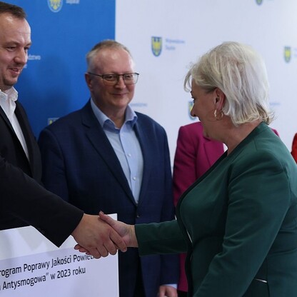 Podsumowanie I edycji Marszałkowskiego Programu Poprawy Jakości Powietrza. fot. Andrzej Grygiel / UMWS