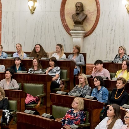 Kkonferencja „Dialog w rodzinie czy rodzina w dialogu”. fot. Tomasz Żak / UMWS