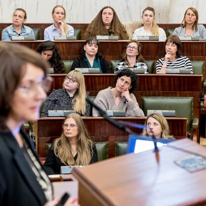 Kkonferencja „Dialog w rodzinie czy rodzina w dialogu”. fot. Tomasz Żak / UMWS