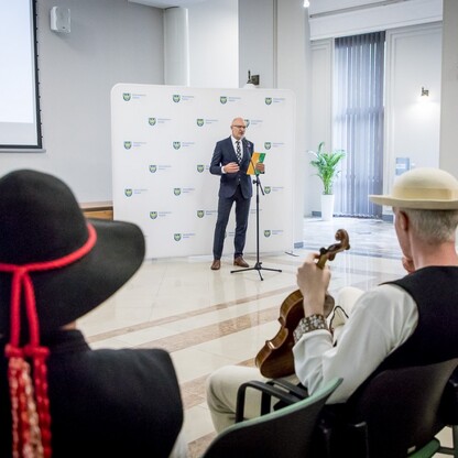 Festiwal Dziewięciu Sił - konferencja prasowa. fot. Tomasz Żak / UMWS