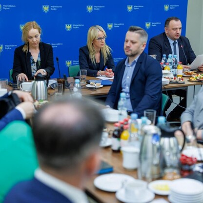 Rada ds. Sprawiedliwej Transformacji Województwa Śląskiego. fot. Andrzej Grygiel / UMWS