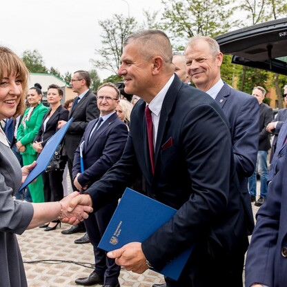 Otwarcie oddziału terenowego WORD w Zawierciu. fot. Tomasz Żak / UMWS