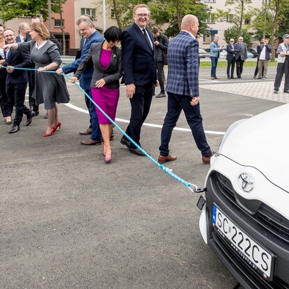 Otwarcie oddziału terenowego WORD w Zawierciu. fot. Tomasz Żak / UMWS