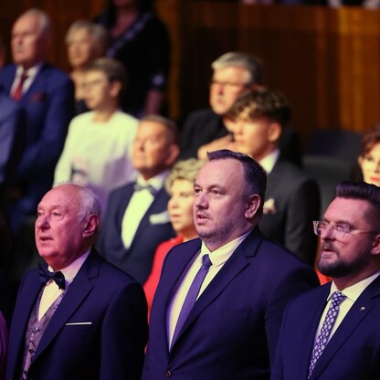 Gala Izby Rzemieślniczej Małej i Średniej Przedsiębiorczości w Katowicach. fot. Andrzej Grygiel / UMWS
