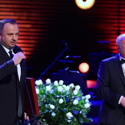 Gala Izby Rzemieślniczej Małej i Średniej Przedsiębiorczości w Katowicach. fot. Andrzej Grygiel / UMWS