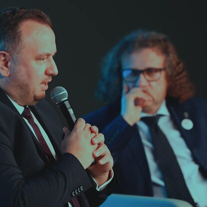 Konferencji „Nie ma przyszłości bez samorządności. Perspektywy, wyzwania i rola samorządu terytorialnego”. fot. Andrzej Grygiel / UMWS