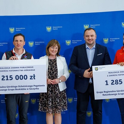 Wsparcie dla GOPR. fot. Andrzej Grygiel / UMWS