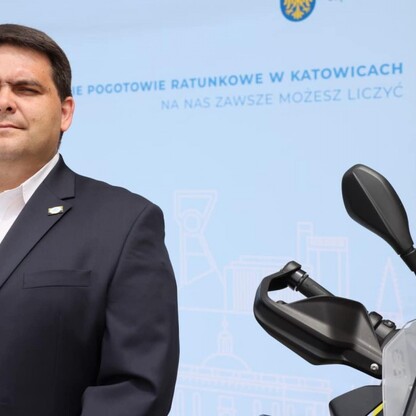 Nowa stacja Wojewódzkiego Pogotowia Ratunkowego w Mysłowicach. fot. Andrzej Grygiel / UMWS