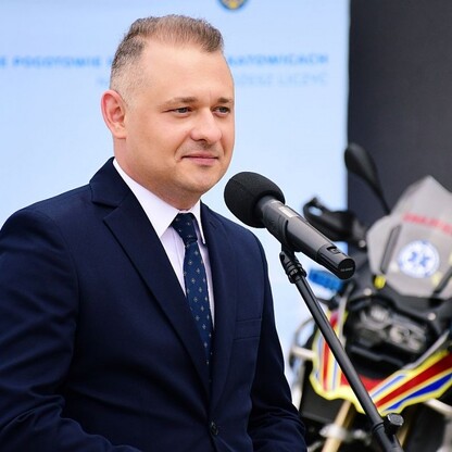 Nowa stacja Wojewódzkiego Pogotowia Ratunkowego w Mysłowicach. fot. Patryk Pyrlik  / UMWS