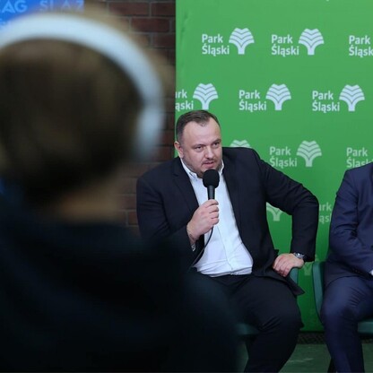 Debata w siedzibie Parku Śląskiego . fot. Andrzej Grygiel / UMWS