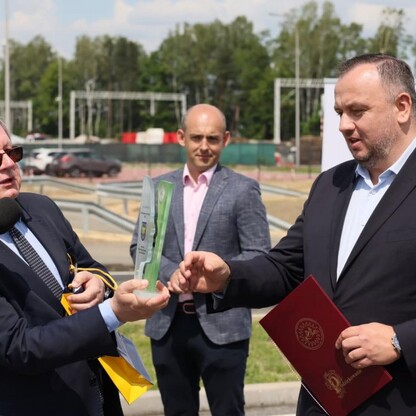 Otwarcie drogi wojewódzkiej nr 913. fot. Andrzek Grygiel / UMWS