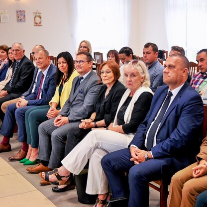 Wręczenie czeków Marszałkowskiego Konkursu „Inicjatywa Sołecka”. fot. Sylwia Miklas/UMiG Pilica