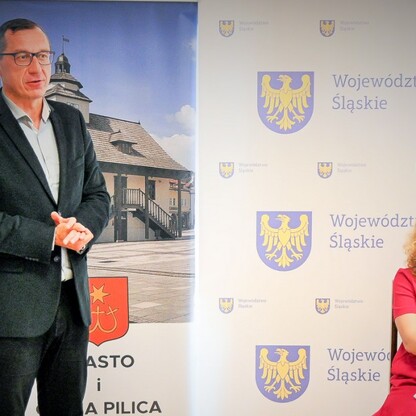 Wręczenie czeków Marszałkowskiego Konkursu „Inicjatywa Sołecka”. fot. Sylwia Miklas/UMiG Pilica