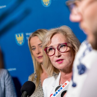 Wsparcia leczenia niepłodności metodą in-vitro - konferencja prasowa. fot. Tomasz Żak / UMWS