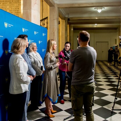 Wsparcia leczenia niepłodności metodą in-vitro - konferencja prasowa. fot. Tomasz Żak / UMWS