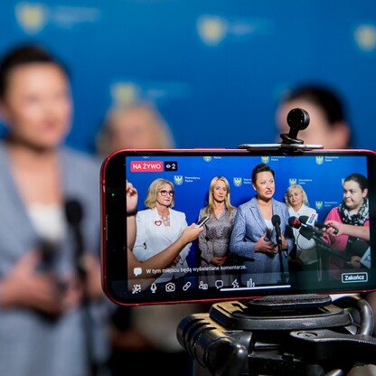 Wsparcia leczenia niepłodności metodą in-vitro - konferencja prasowa. fot. Tomasz Żak / UMWS