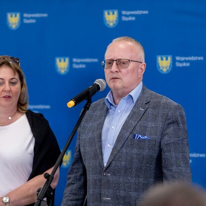 Wręczenie czeków w ramach Marszałkowskiego Konkursu „Inicjatywa Sołecka”. fot. Tomasz Żak / UMWS