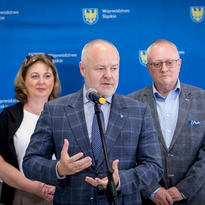 Wręczenie czeków w ramach Marszałkowskiego Konkursu „Inicjatywa Sołecka”. fot. Tomasz Żak / UMWS