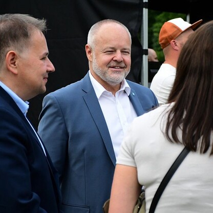 Piknik z okazji 75-lecia Śląskiego Uniwersytetu Medycznego. fot. Patryk Pyrlik / UMWS