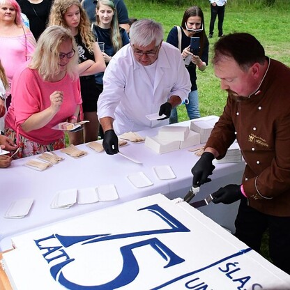 Piknik z okazji 75-lecia Śląskiego Uniwersytetu Medycznego. fot. Patryk Pyrlik / UMWS