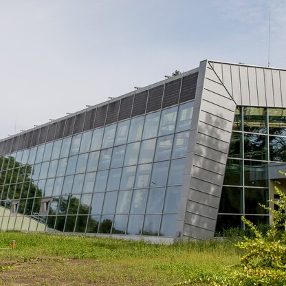 Pawilon lasu deszczowego w Śląskim Ogrodzie Zoologicznym. fot. Tomasz Żak / UMWS