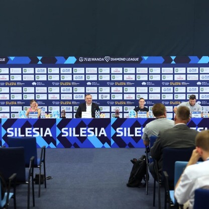 Silesia Memoriał Kamili Skolimowskie - konferencja prasowa. fot. Andrzej Grygiel / UMWS