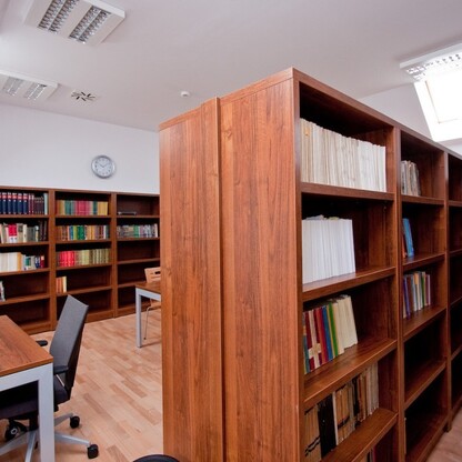 Biblioteka uczelniana. fot. arch UMWS Tomasz Żak