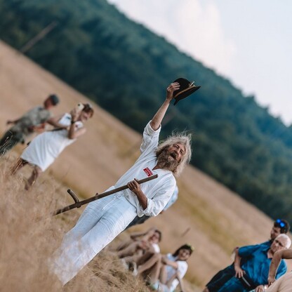 Mistrzostwa Górali Karpackich w Koszeniu Łąki. fot. Daniel Franek