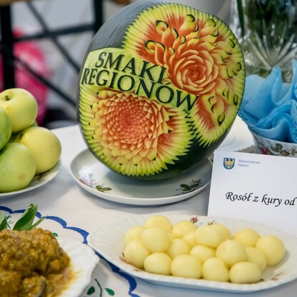 Konkursu „Nasze Kulinarne Dziedzictwo – Smaki Regionów” i Jarmark Produktów Tradycyjnych. fot. Tomasz Żak / UMWS