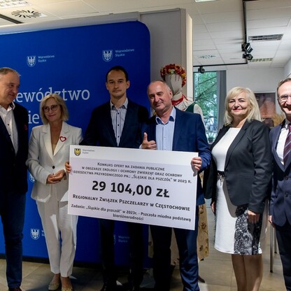 „Śląskie dla pszczół” . fot. Tomasz Żak / UMWS