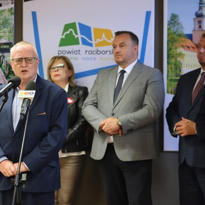 Podsumowanie inwestycji na drogach wojewódzkich w rejonie Raciborza. fot. Andrzej Grygiel / UMWS