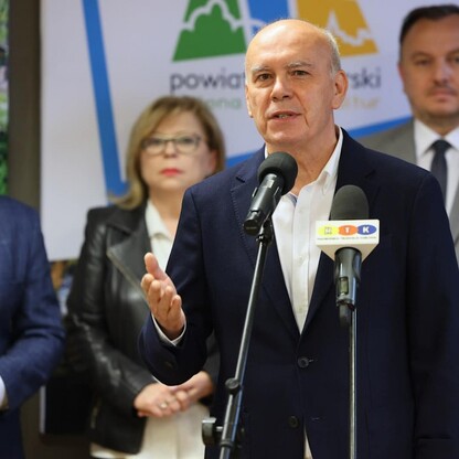 Podsumowanie inwestycji na drogach wojewódzkich w rejonie Raciborza. fot. Andrzej Grygiel / UMWS