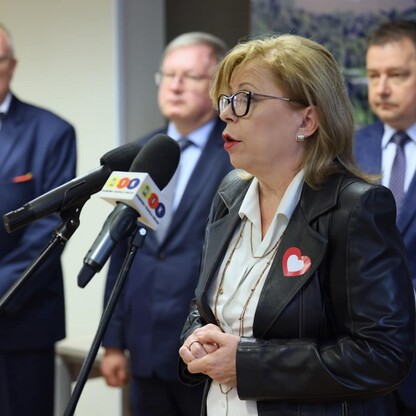 Podsumowanie inwestycji na drogach wojewódzkich w rejonie Raciborza. fot. Andrzej Grygiel / UMWS