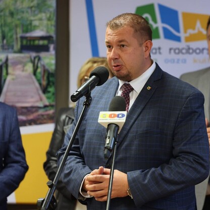 Podsumowanie inwestycji na drogach wojewódzkich w rejonie Raciborza. fot. Andrzej Grygiel / UMWS