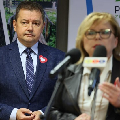 Podsumowanie inwestycji na drogach wojewódzkich w rejonie Raciborza. fot. Andrzej Grygiel / UMWS