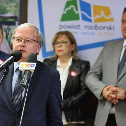 Podsumowanie inwestycji na drogach wojewódzkich w rejonie Raciborza. fot. Andrzej Grygiel / UMWS