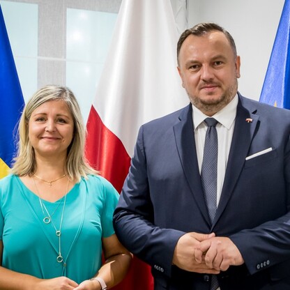 Wizyta delegacji z Samorządowego Kraju Żylińskiego. fot. Tomasz Żak / UMWS