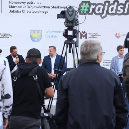 Rajd Śląska - konferencja prasowa. fot. Andrzej Grygiel / UMWS
