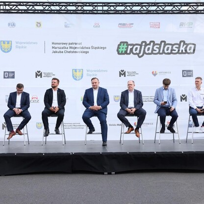 Rajd Śląska - konferencja prasowa. fot. Andrzej Grygiel / UMWS