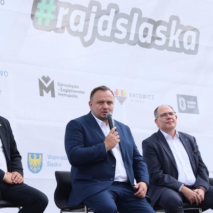 Rajd Śląska - konferencja prasowa. fot. Andrzej Grygiel / UMWS