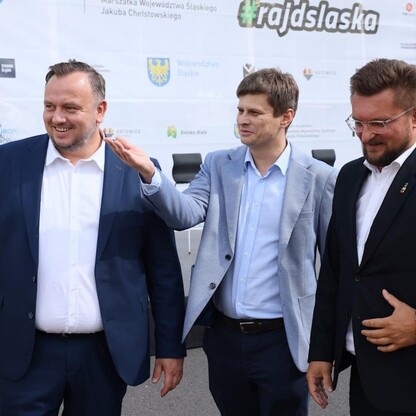 Rajd Śląska - konferencja prasowa. fot. Andrzej Grygiel / UMWS