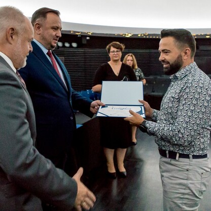 Wręczenie certyfikaty dla gmin w ramach projektu 
